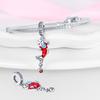 Charms Original Copper Red Carp Pendant Beads Fit Bracelet Diy Fine Gift Women Delicate Jewelry Accessory