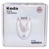KEDA KD-216 Electric Hair Remover for Face, Hands, Legs & Bikini Line, Portable Epilator with Type-C Cable, Full Body Hair Removal Device