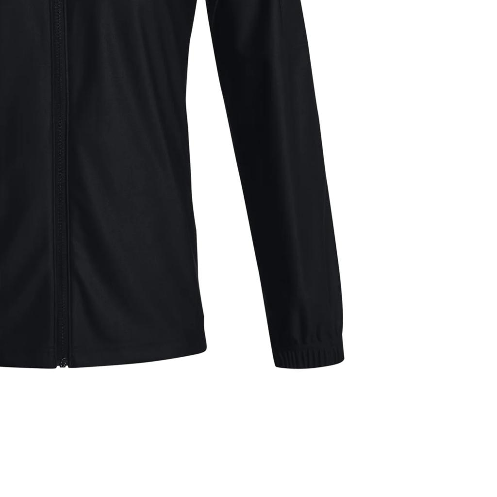 Under Armour Logo Stand Collar Zip Long Sleeve Jacket Men Jacket Black 1365412-001