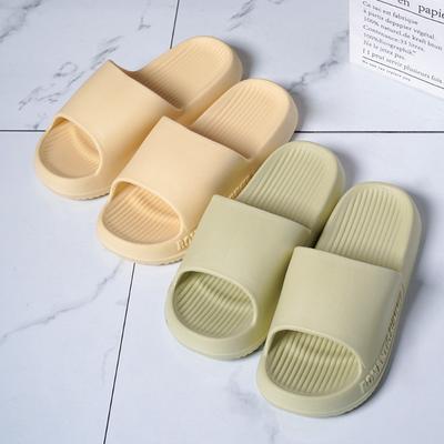 New Summer Cool Slippers Home Fashion Trend Comfortable Breathable Non-slip EVA Slippers Thick-soled Slippers