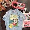 Cartoon Short-sleeved T-shirt Women's Summer New Loose Large Size Versatile Pure Cotton Top