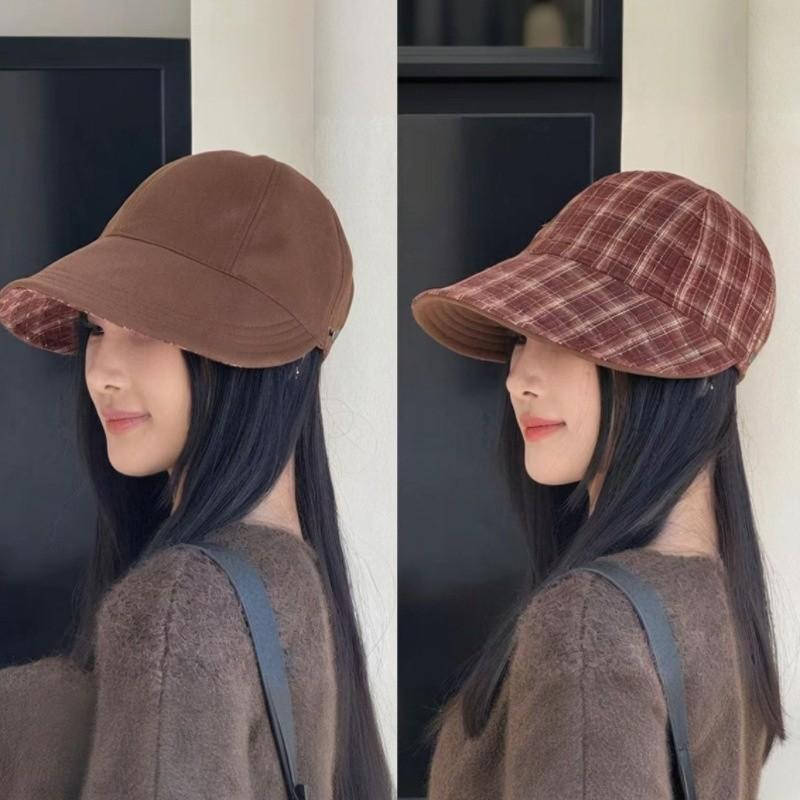 Cotton Doublesided Fisherman Hat With Wide Brim For Outdoor Sun Protection In Spring