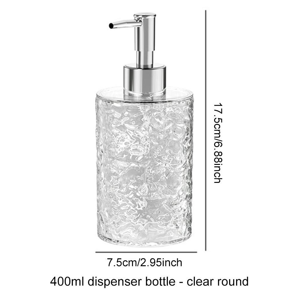 Bathroom Liquid Soap Dispensers Reusable Hand Pump Dispenser Bottle Cute Dinosaur Bottle Prevent Leakage for Cosmetics Detergent
