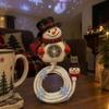 Snowman Christmas Projection Light for Yard and Garden, Holiday Decorative Lamp, 2