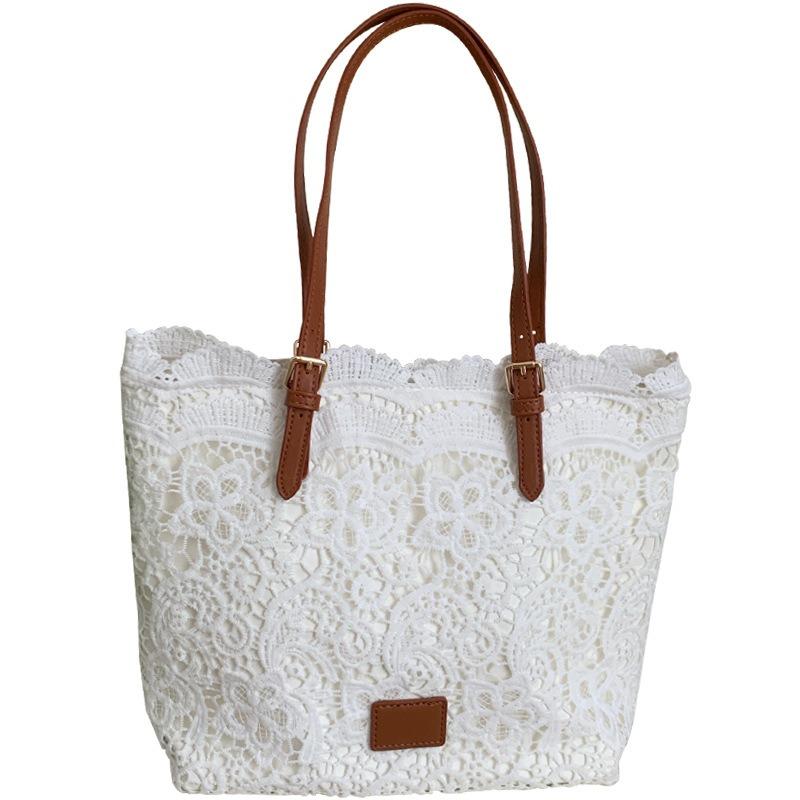 Tote Bag A Large-capacity French Gentle Hand-held Shoulder Bag for Casual Commuting