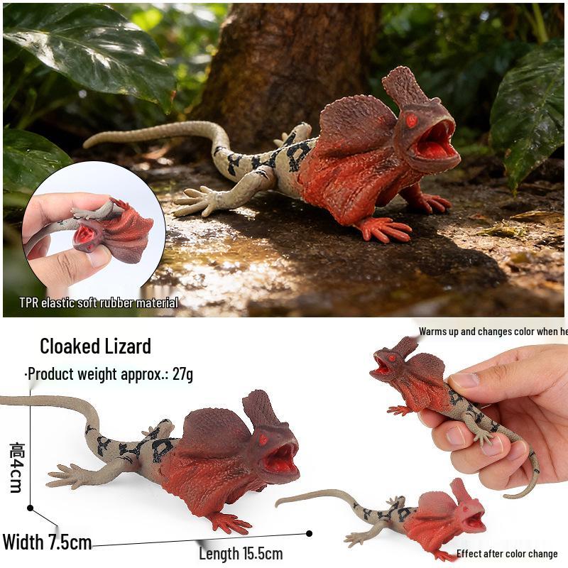 Kids' Marine Animal Model Stress Relief Toy Set: Pufferfish, Octopus, Crab, Shark, Dunkleosteus