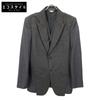COMMEdesGARCONS HOMME DEUX DI-J029 Grey Wool Glen Check Layered Lapel Center Vent 3B Tailored Jacket Jacket Gray LUsed