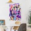 Kpop Demon Hunters Custom Your Name Wall Decor Tapestry Art For Pet Memorial Birthdaywedding Party Backdrop Family Gift