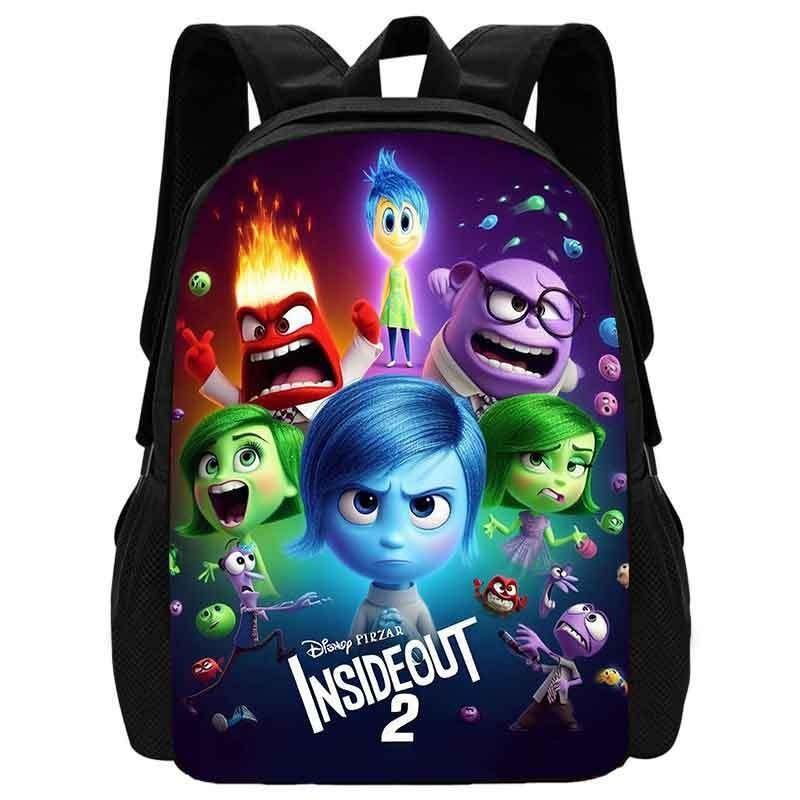 Adorable Cartoon Backpack For Kids Spacious Oxford Cloth School Bag For Grades 1-4