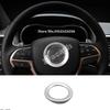 For Jeep Grand Cherokee WK2 2014-  ABS Chrome Steering Wheel Door Bowl Window Lift Button Gear Box AC Vent  Seat Back Cover
