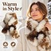 Thick Winter Scarf Double Sided Neck Wrap Styles Available Neck Warmer  Activities