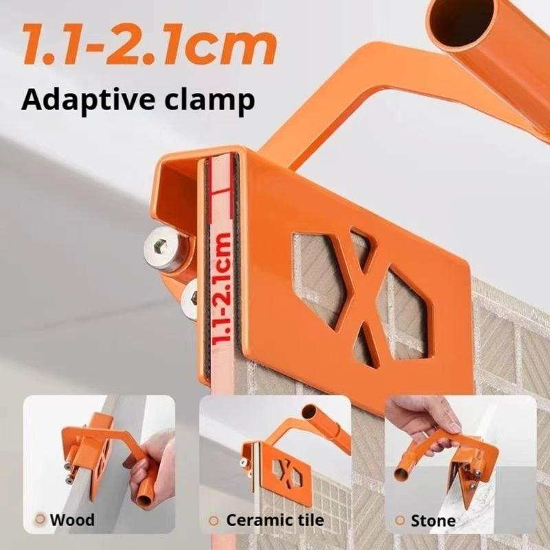 Plattenhebeklemme Metallgreifer Rutschfester Gipskarton-Träger Robuste Vertikale Plattenhebeklemme Hand-Plattenheber