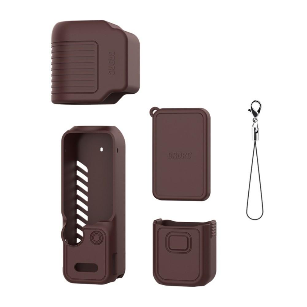 Silicone Protective Case Anti-Scratch Full Coverage Screen Proetctor Shockproof Lens Cover for DJI Osmo Pocket 1