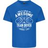 An Awesome Train Driver Looks Like Unisexs Light Cotton TShirt