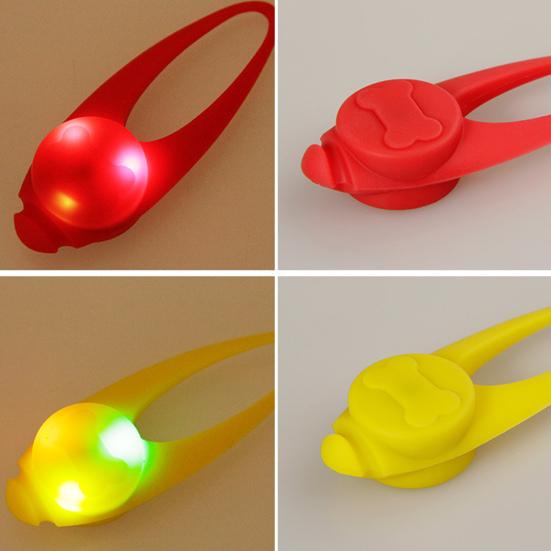 Necklace Flashing Glow Safety Accessories LED Light Blinking Safety Pendant for Dog