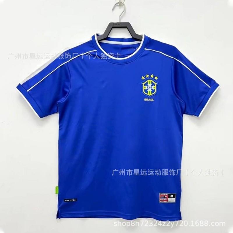 Brazil Retro Football Jersey Short Long Sleeve National Team World Cup Vintage Soccer Shirt