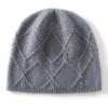 Cashmere hat women's autumn and winter warm knitted twisted hat pullover headgear l cold hat autumn and winter