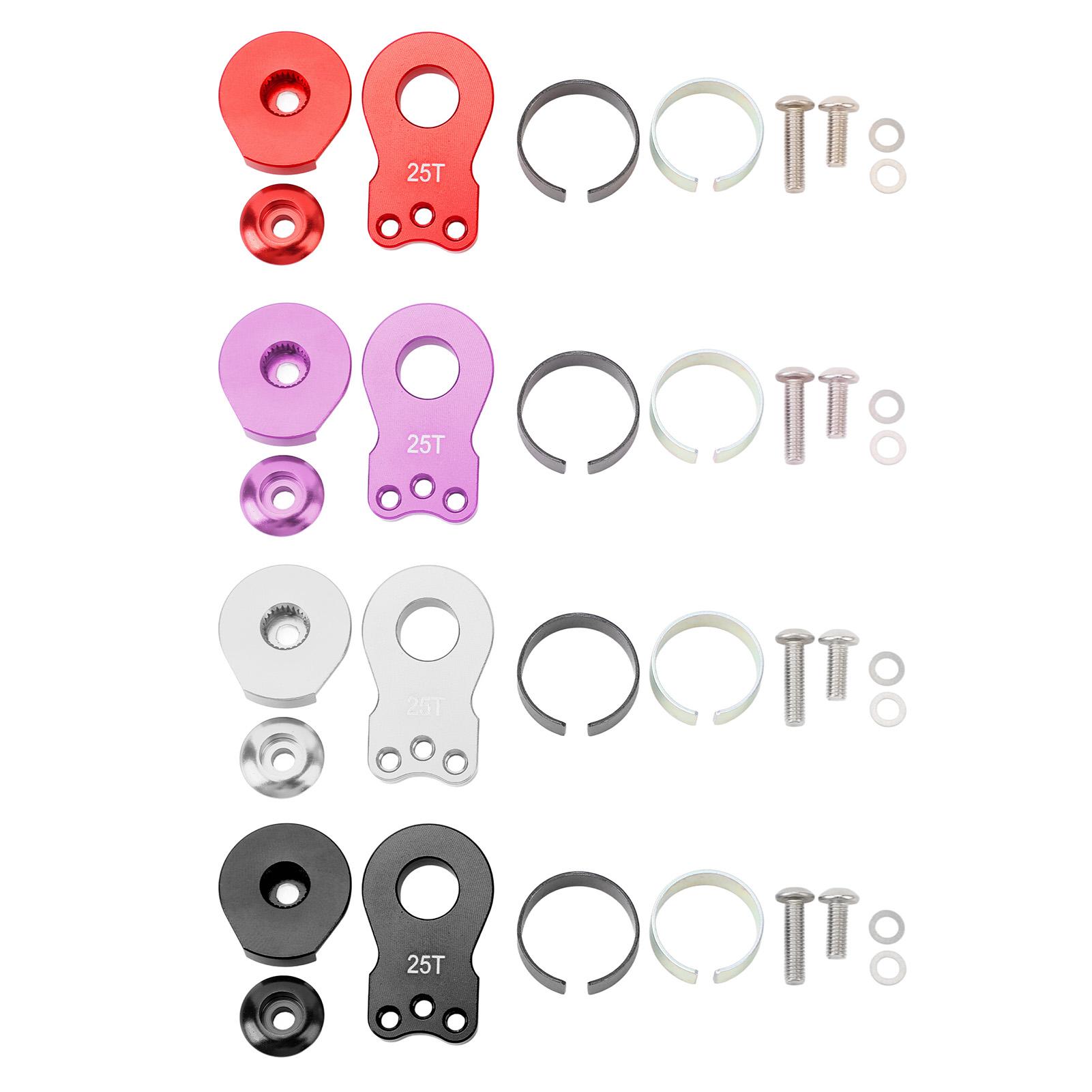 

Servo Saver 25T Aluminum Alloy Replacement Lightweight Servo Arm for 1/10 RC Car Purple