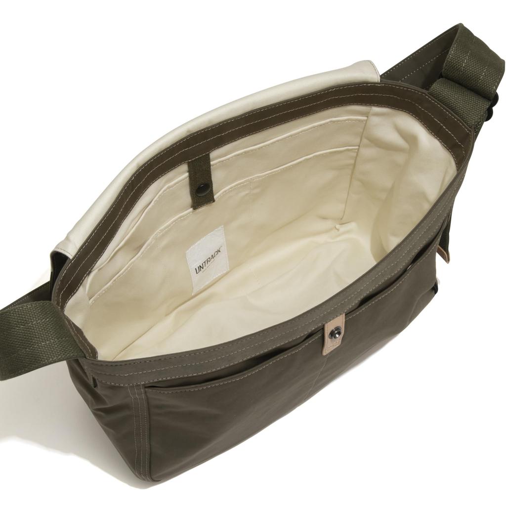 UNTRACK Shoulder Newspaper A4 Navy Bag, Bag, File, 14L, No. 60402, Men's,