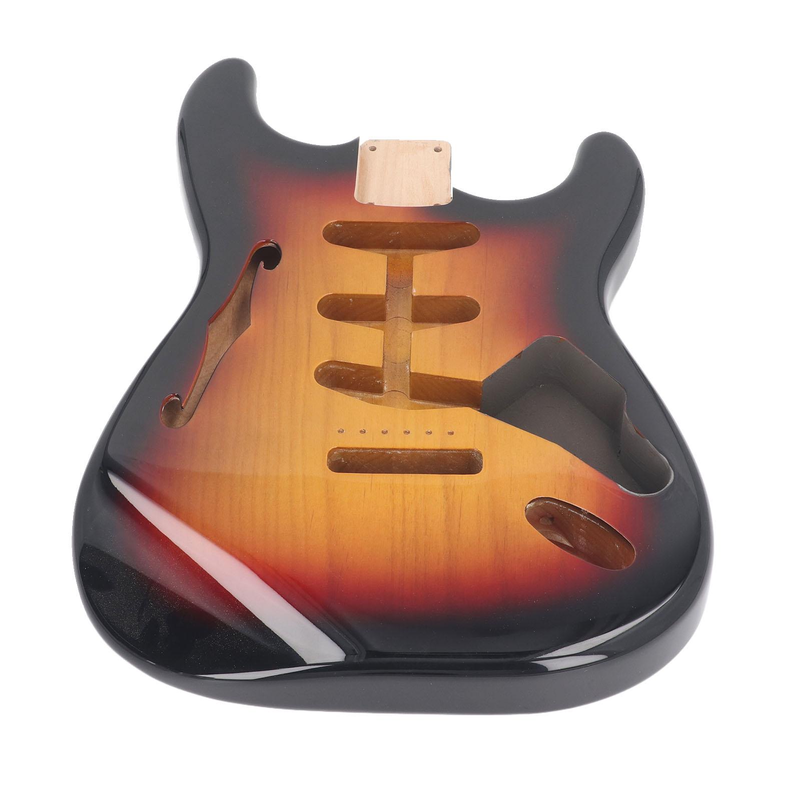 

Корпус электрогитары из ольхи SSS Корпус электрогитары с глянцевым покрытием для ST GSB13ST