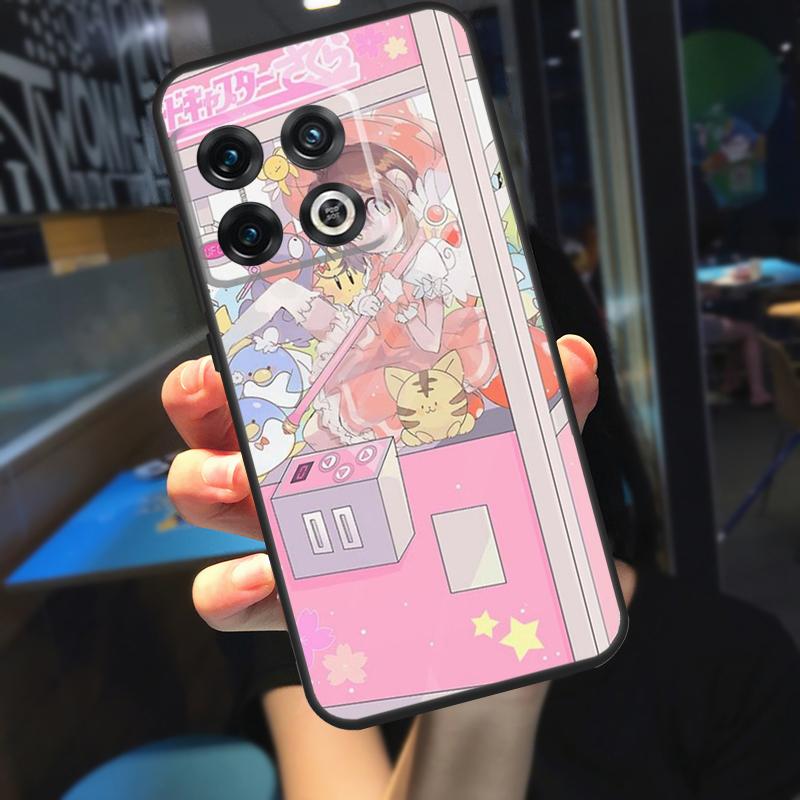 Retro Aesthetic Japanese Game Over Funda For OnePlus 10T 8T 9RT 12 13 13R 11 9 10 Pro OnePlus Nord 4 CE 2 3 Lite N20 N30 Case