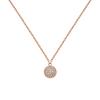 Daniel Wellington Pave Crystal Pendant Necklace Pavé Cubic Chain Necklace