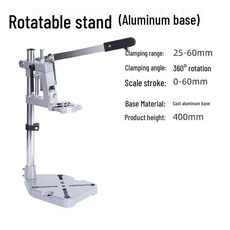 Multifunctional Hand Drill Stand: Converts Electric Drill To Bench Drill with Mini Pliers