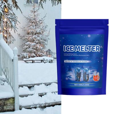 1 Sacchetto Sciogli Neve e Ghiaccio Granuli Generatori di Calore Sciogli Ghiaccio a Base di Sale ad Azione Rapida Scioglimento del Ghiaccio su Marciapiedi Viali
