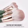 14Pcs Portable Set Makeup Brushes Set Fluffy Brush Head Professional Makeup Tools  Full Face Makeup