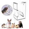 Pet Hamster Feeder Food Bowl Hamster No-Mess for Small Pet Feeding 300ml
