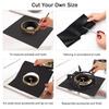 4Pcs Gas Stove Protectors Reusable   Burner Covers Kitchen Mat  Protector Cleaning Pad Liner Cover  Top