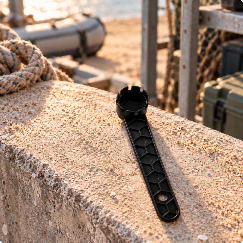 Eight-Tooth Valve Wrench Reinforced Synthetic Material with Hanging