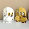 Holiday Countdown Calendar Middle Eastern Festivals Countdown Decor Advent Acrylic Tabletop Decor for Home Desk Mantel Shelf