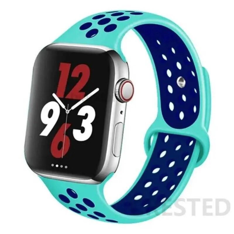 Silicone band For Apple Watch 11 strap 44mm 40mm 45mm 41mm 42mm 46mm correa bracelet iWatch Series 10 8 SE 3 6 7 9 Ultra 2 49mm