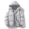 Men's Autumn/Winter Lightweight Hooded Down Jacket with Two-Way Zipper 2617