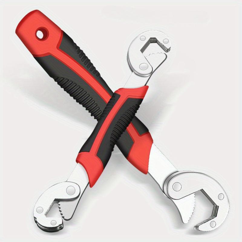 Universal Wrench Set, High Carbon Steel, Non-Slip Grip, Multifunctional Adjustable Pipe Wrench, Wrench, Open Wrench for Domestic and Industrial Use