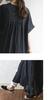 Andit Cotton Dobby Skipper Shirt Indian Cool and Comfortable for Loose Short Size Black Women's Dress, 100% Cotton, Summer, Flattering, Fit, Stylish,