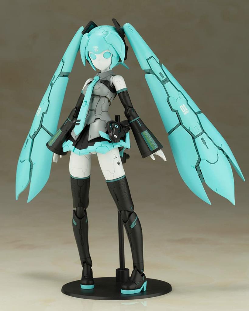 KOTOBUKIYA Frame Arms Frame Artist Hatsune Miku Height 159mm Scale Plastic Model Molding Color FA129 For Ages 15 and Up Approx. 1/100
