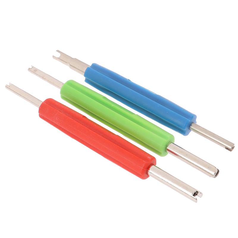 2 Wege Hand Schraubenschlüssel Reifen Reifen Ventilschaft Kern Ausbau Schlüsselwerkzeug A/C und Auto