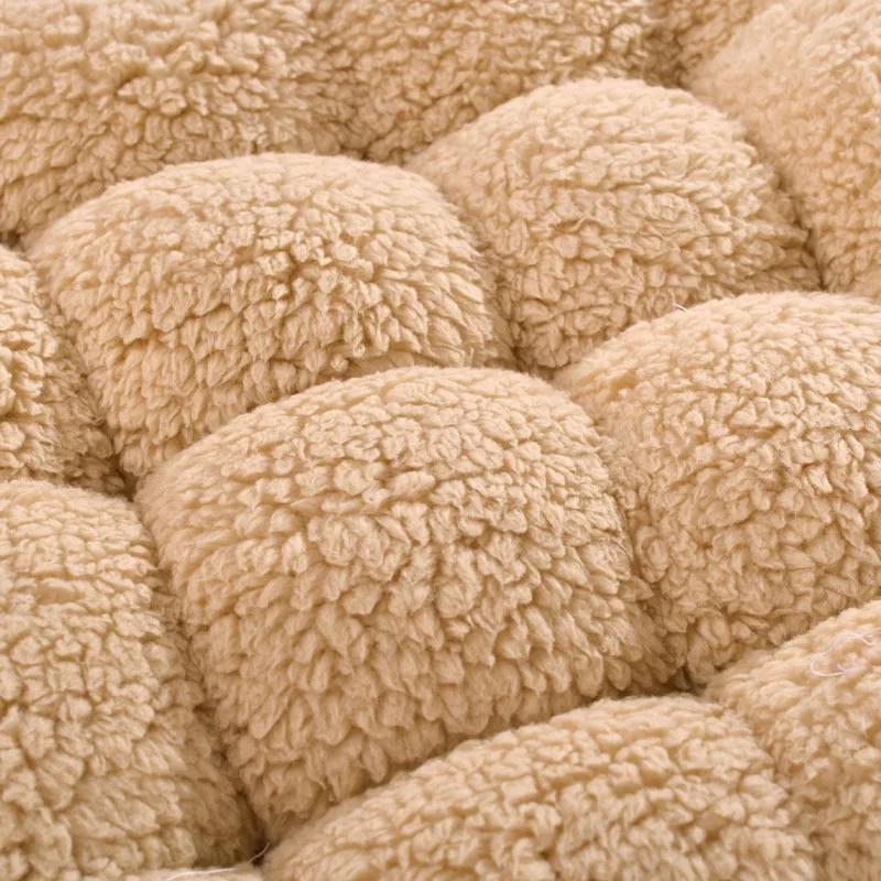 Comfortable Thickened Lamb Velvet 9-Needle Soft Cushion Suitable For Living Room,Bedroom,Car,School,Office