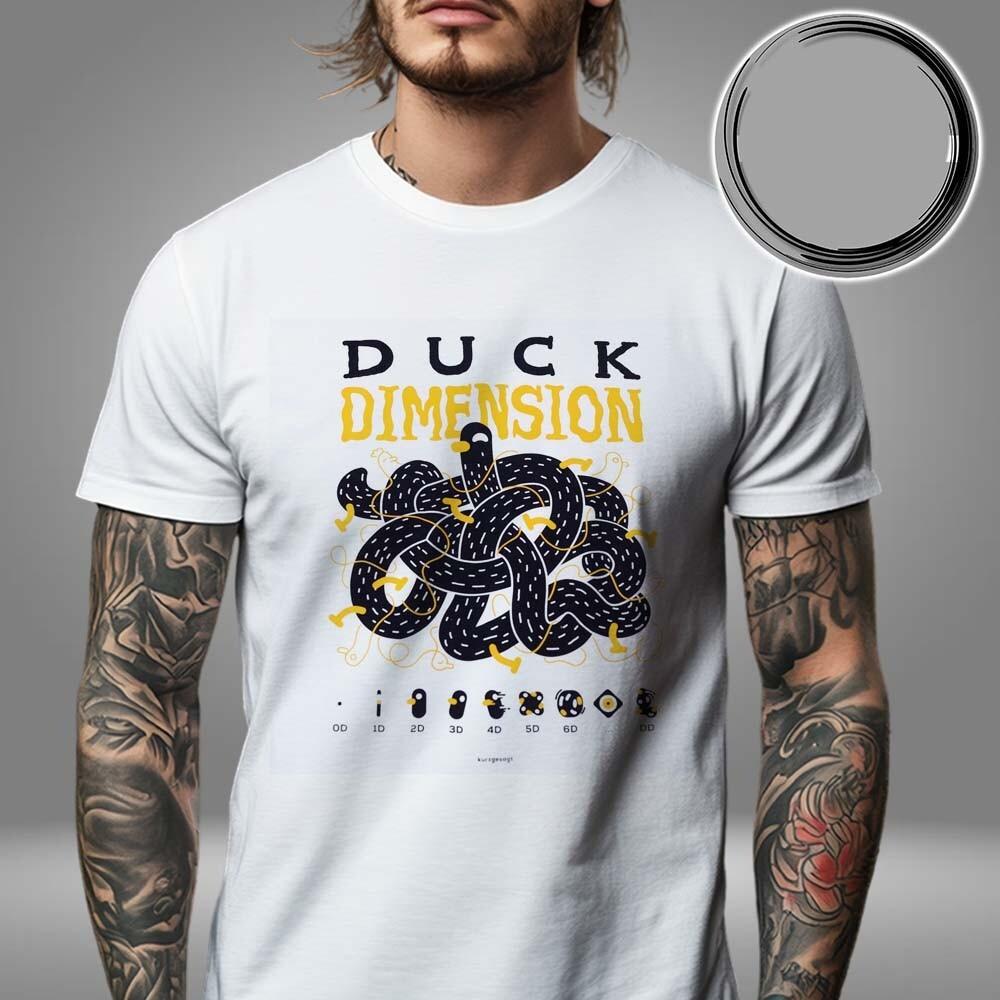 Kurzgesagt Duck Dimension Unisex T-Shirt Size S-5XL Fans Gift XXXL