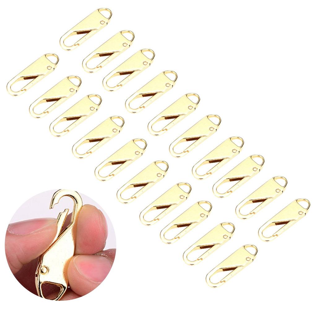 Detachable Zipper Puller Universal Zipper Replacement  Kit Four Colors