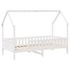 VidaXL Children's Bed Frames House Shape 90x200cm Solid Pine Wood, House Shape Bed Frame, Bed Frame for 850702