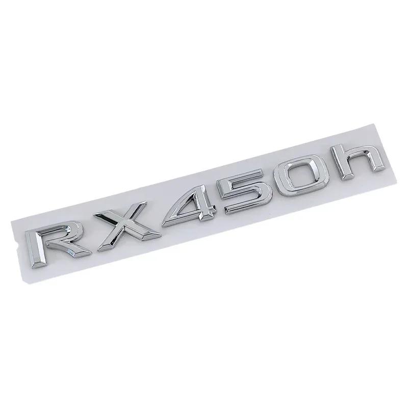 ABS Car Stickers for Lexus RX450hL RX200t RX450h ES200t Letter Logo Fender Side Body Rear Trunk Emblem Badge Decals Accessories