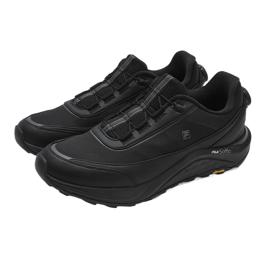 FILA Boa Wolf Minimalist Classic Versatile Comfortable Low-Top Outdoor Functional Shoes Men Shoes Black A12M531205F-BK