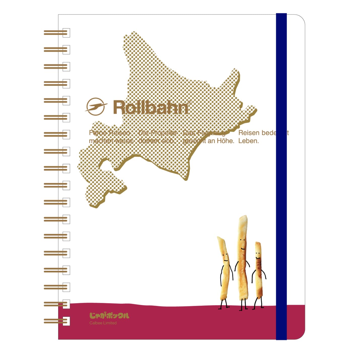 

Delfonics Rollbahn Pocket Memo L Calbee (Jaga Pokkuru)