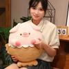 Cute Snapper Pig Plush Toy Plushie Stuffed Soft Pink Piggy Accompany Sleeping Pillow Hug Pillow For Girl Birthday