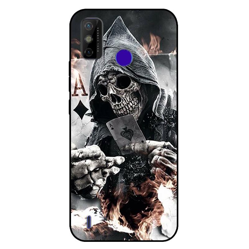 For Tecno Spark 6 GO Case Shockproof Soft Silicone TPU Back Cover For Tecno Spark 6 Go Phone Cases Spark6 GO Case Cute Cartoon