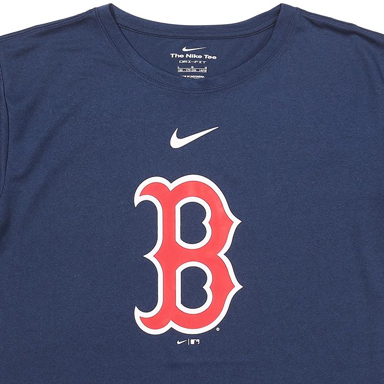 Nike Logo Print Round Neck Short Sleeve T-Shirt Kids Tops 3Z3B7SAG5-BOS