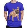 French Bulldog Dog Dogs Animals Art Paint Draw Design Funny 100 Cotton TShirt French Bulldog Tops Tees For Unisex